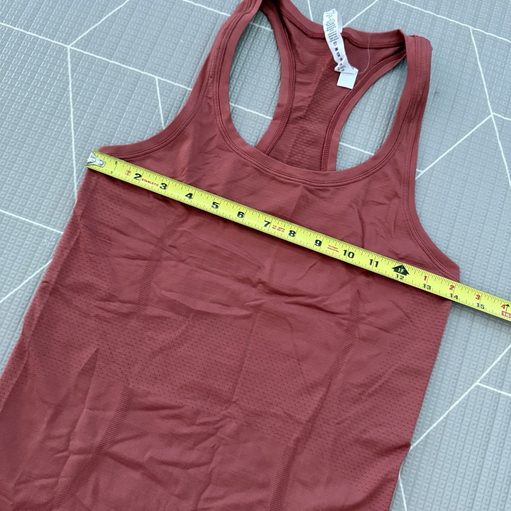 Lululemon Swiftly Tech Racerback‎ Size 4 Rust Ora… - image 5